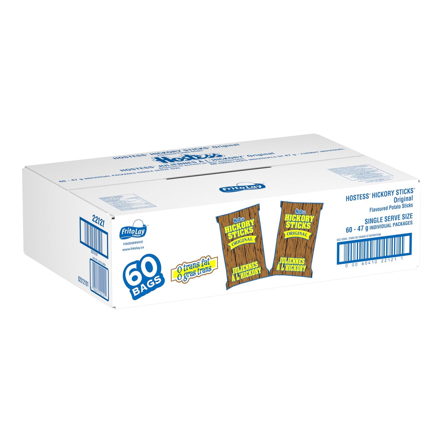Chip Potato Hickory Sticks - 60 x 47 g - Hostess - Restaurant and Foodservice Ingredients - Canadian Distribution-2