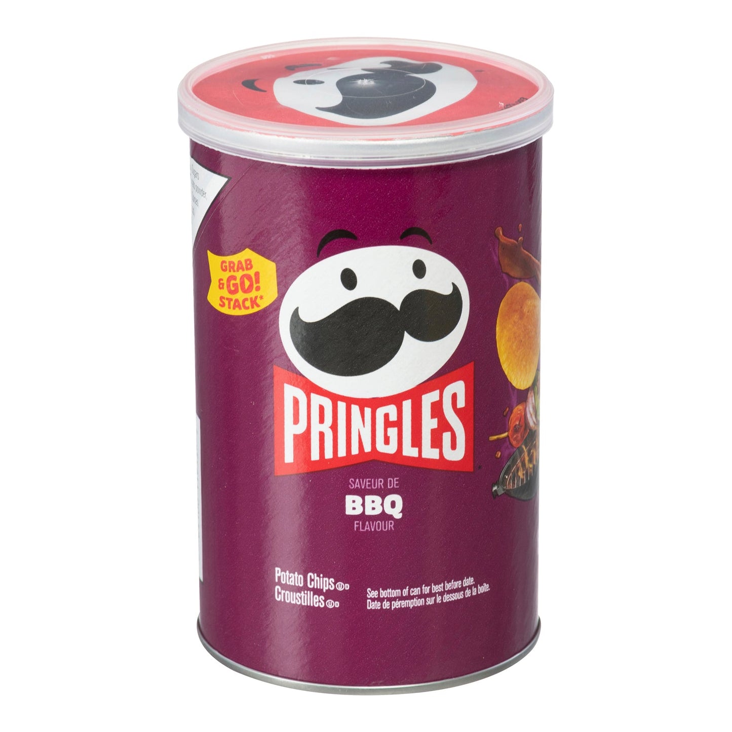 Chip Potato BBQ Pringles - 12 x 68 g - Pringle - Restaurant and Foodservice Ingredients - Canadian Distribution-0