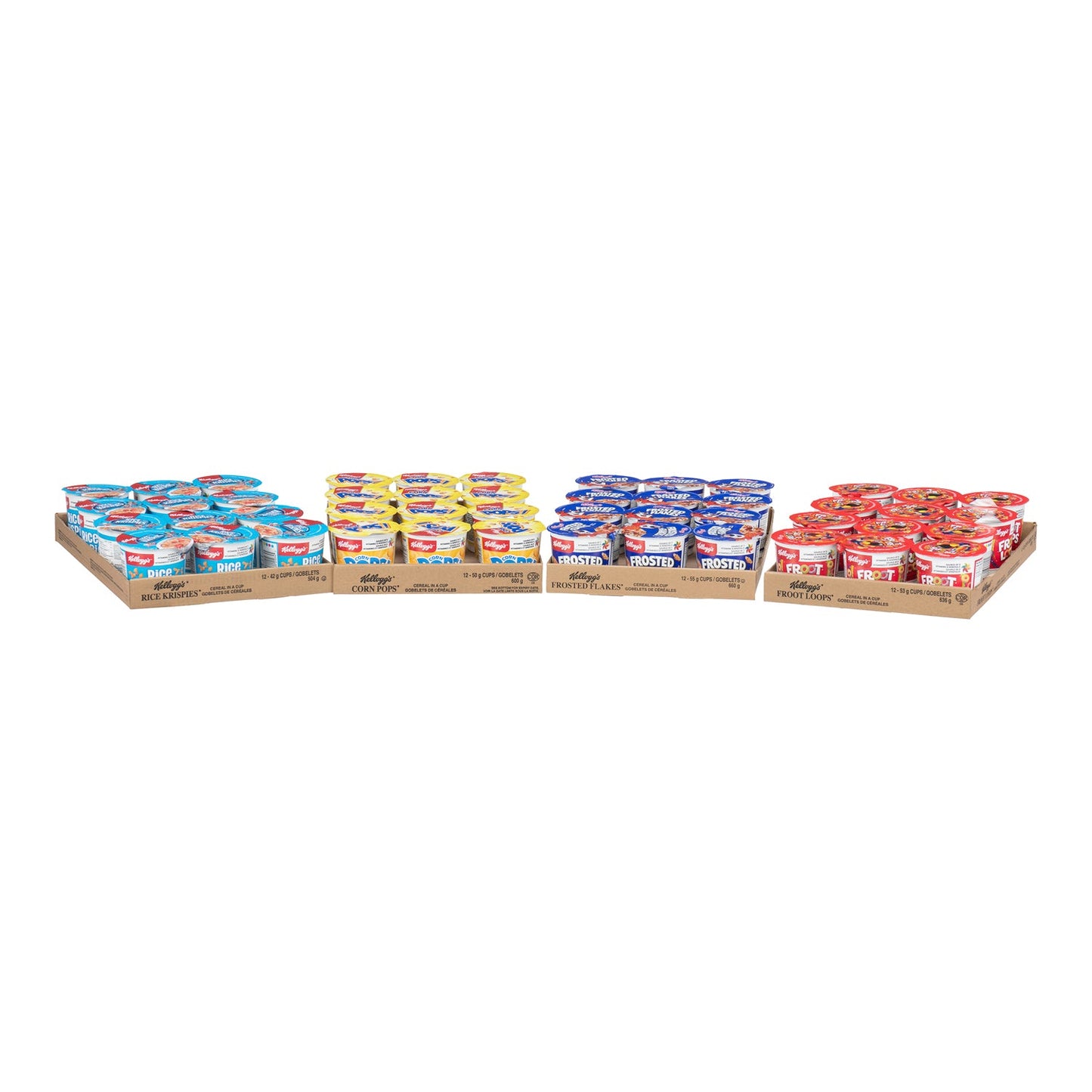 Cereal Variety Pack In Cup - 60 x 51 g - Kellogg's - Restaurant and Foodservice Ingredients - Canadian Distribution-2