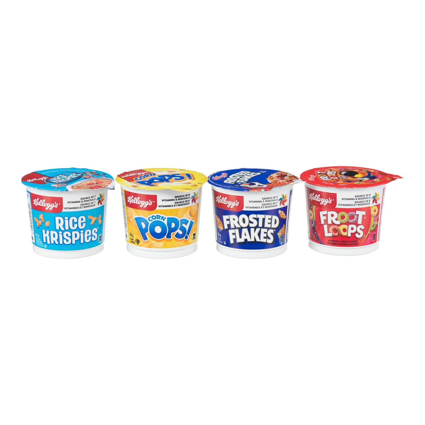 Cereal Variety Pack In Cup - 60 x 51 g - Kellogg's - Restaurant and Foodservice Ingredients - Canadian Distribution-0