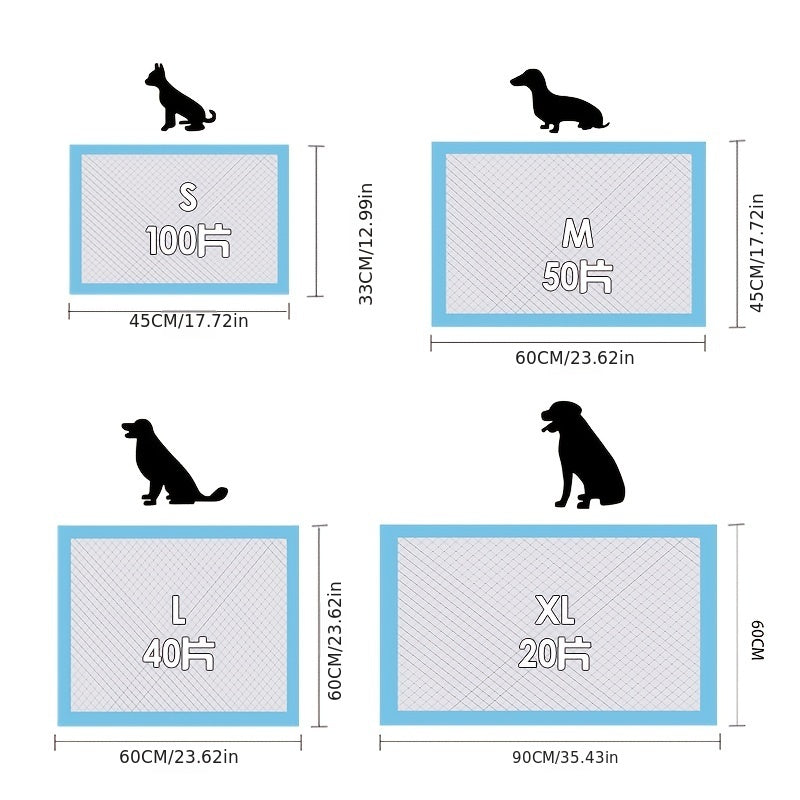 Absorbent And Deodorizing Disposable Pet Diapers For Dog Training And Pee Pads