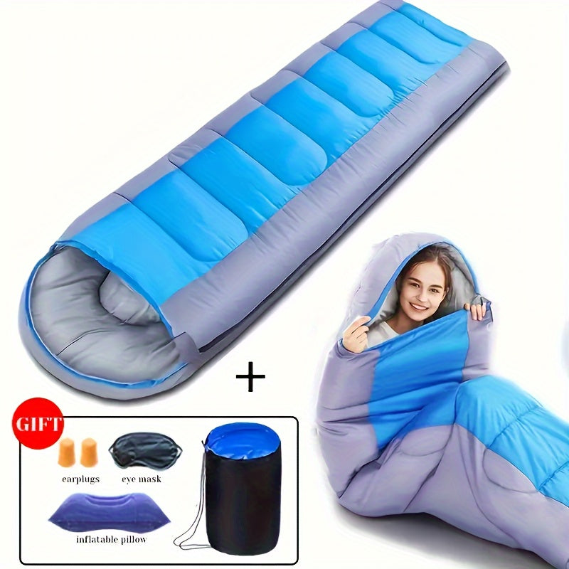 Sleeping Bag Winter Hooded with Accessories-2