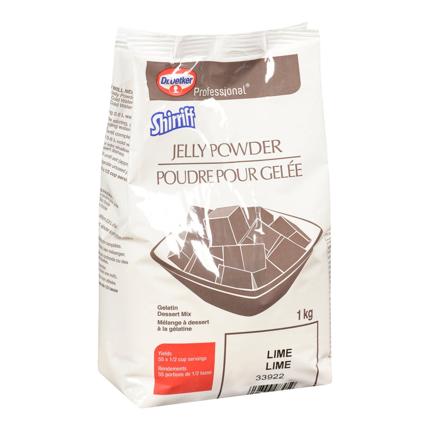 Gelatin Lime Powder - 2 x 1 kg - Shirriff - Baking Mixes and Ingredients - Canadian Distribution-0