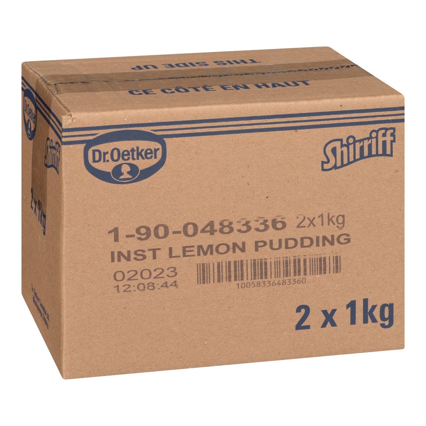 Pudding Lemon Powder Instant - 2 x 1 kg - Shirriff - Baking Mixes and Ingredients - Canadian Distribution-2