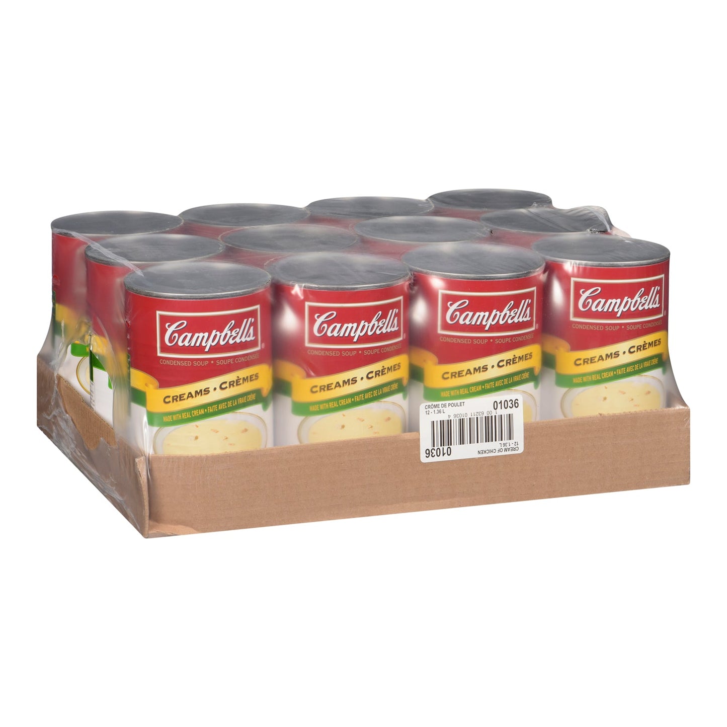 Soup Cream Of Chicken - 12 x 1.36 L - Campbell's Soup - Restaurant and Foodservice Ingredients - Canadian Distribution-1