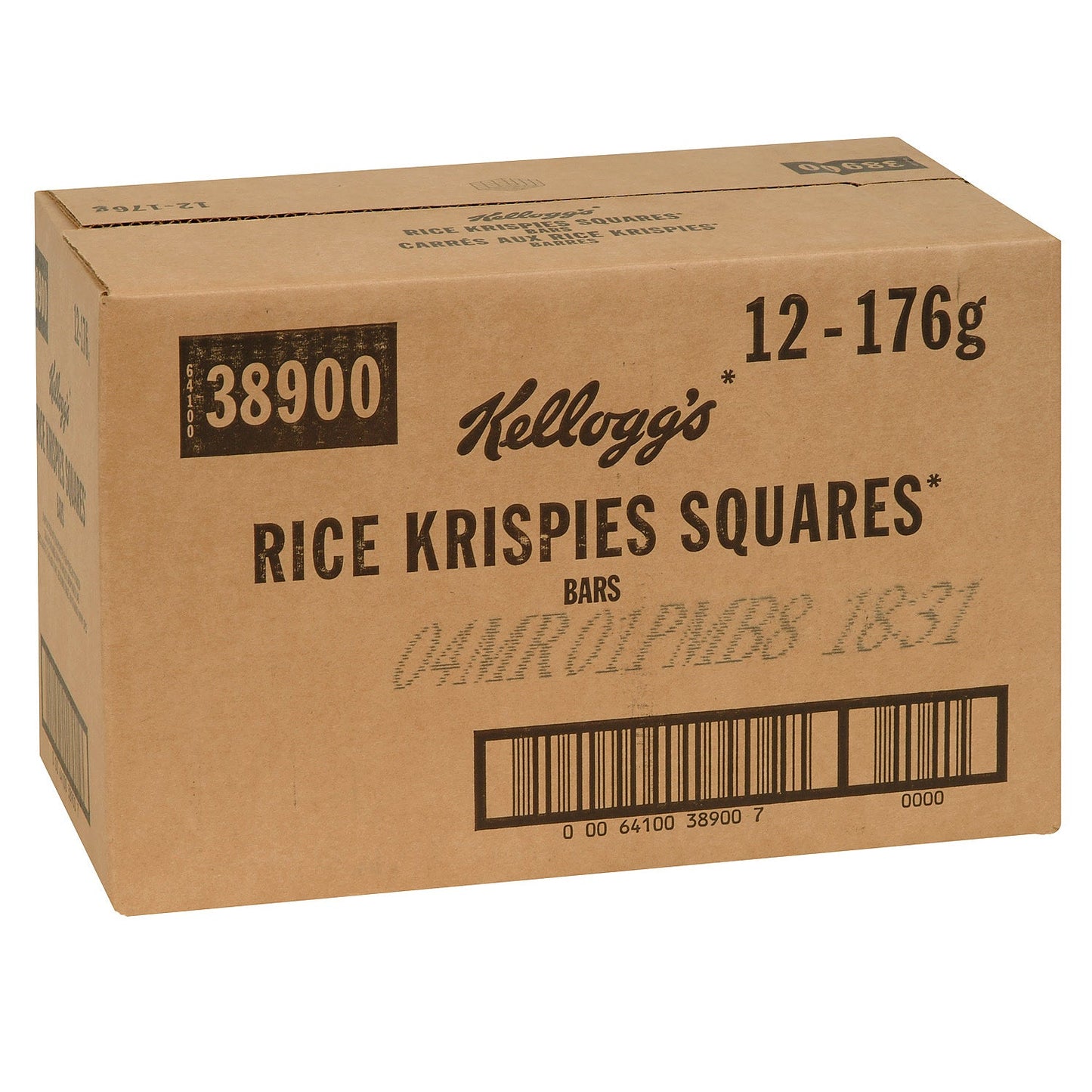 Snack Rice Krispies Bar Square - 12 x 176 g - Kellogg's - Restaurant and Foodservice Ingredients - Canadian Distribution-2