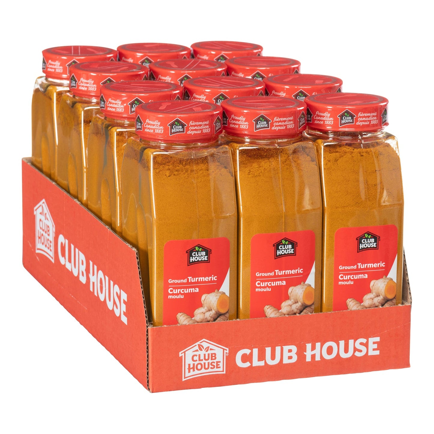 Spice Turmeric Ground - 12 x 454 g (Case = 1 x 454 g) - Clubhouse - Restaurant and Foodservice Ingredients - Canadian Distribution-1