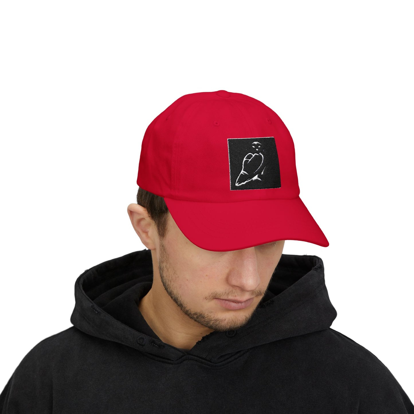 Classic Dad Cap with Vintage Bird Design, Casual Hat for Everyday Wear, Father's Day Gift, Unisex Adjustable Cap, Stylish Sun Protection