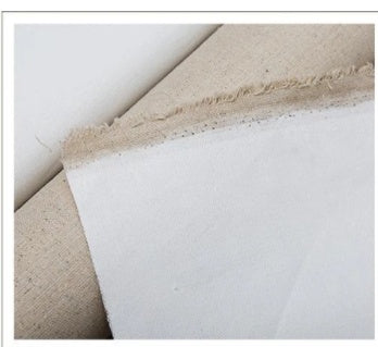 Linen blended coated canvas