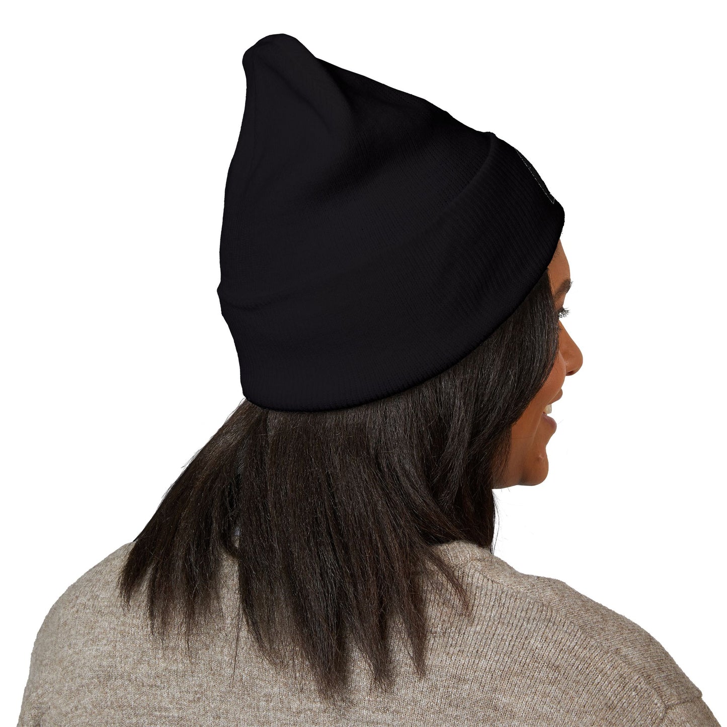 Stylish Embroidered Beanie - Perfect for Winter, Casual Outings, or Holiday Gifting, Unisex Warm Hat, Cuffed Knit Cap, Winter Accessory