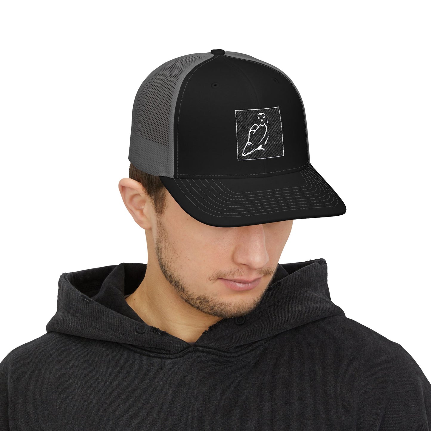 Stylish Snapback Trucker Cap, Embroidered Hat for Outdoor Adventures, Cool Gift for Sports Fans, Summer Style, Trendy Accessories