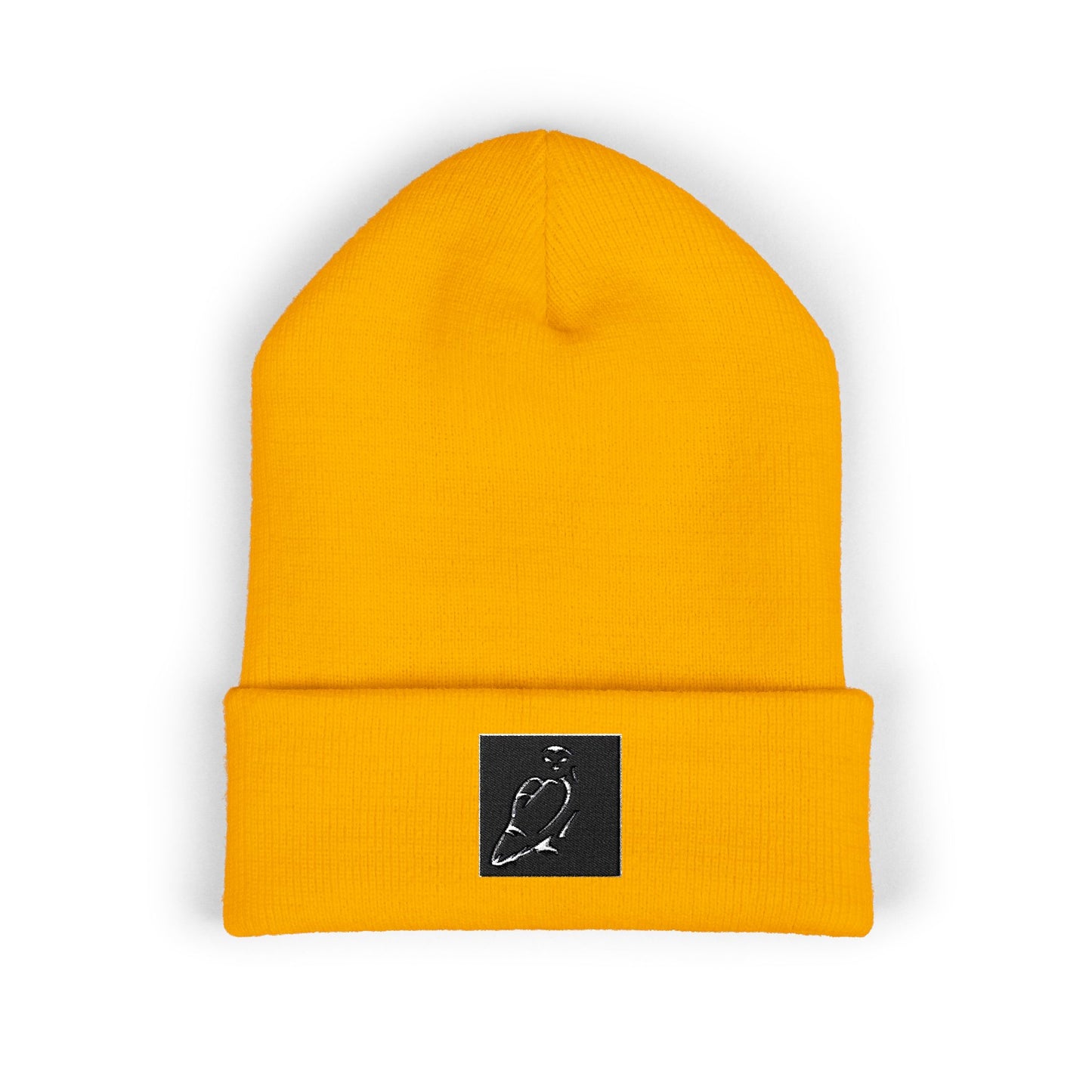 Stylish Embroidered Beanie - Perfect for Winter, Casual Outings, or Holiday Gifting, Unisex Warm Hat, Cuffed Knit Cap, Winter Accessory