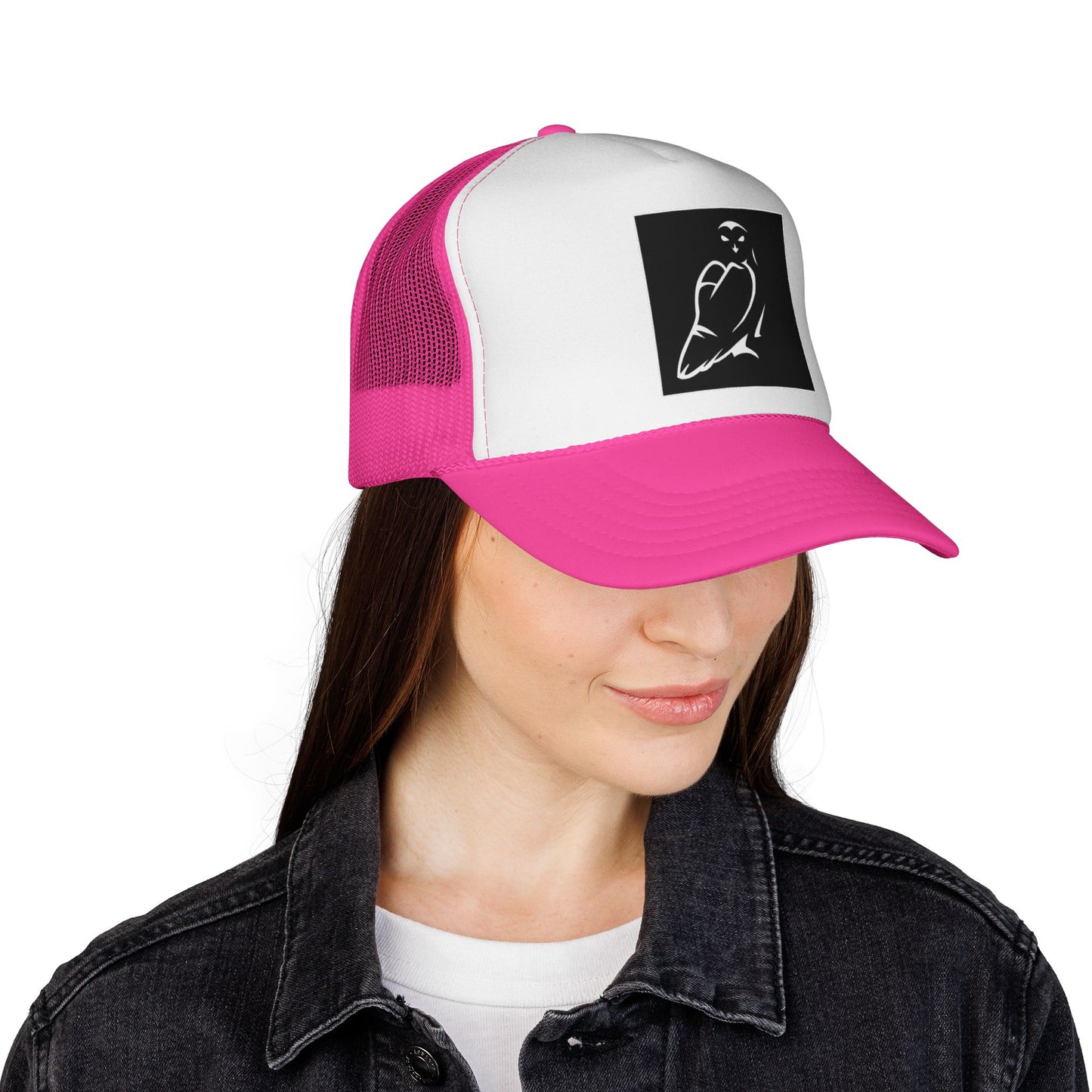 Trendy Graphic Trucker Cap, Vintage Hat, Casual Headwear, Stylish Outdoor Accessory, Unisex Gift Idea