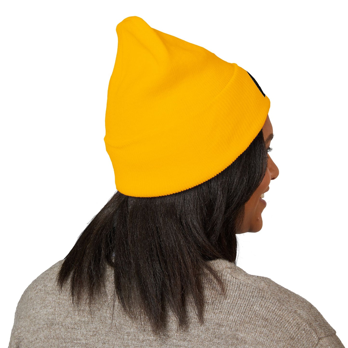 Stylish Embroidered Beanie - Perfect for Winter, Casual Outings, or Holiday Gifting, Unisex Warm Hat, Cuffed Knit Cap, Winter Accessory