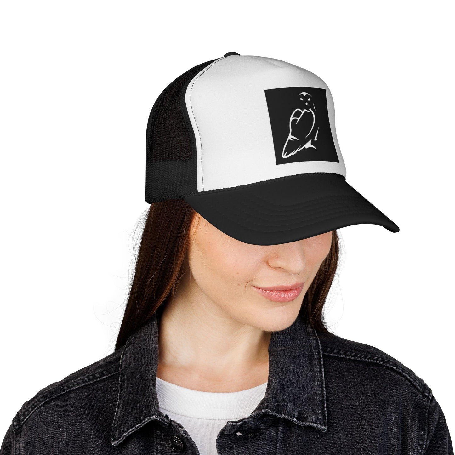 Trendy Graphic Trucker Cap, Vintage Hat, Casual Headwear, Stylish Outdoor Accessory, Unisex Gift Idea