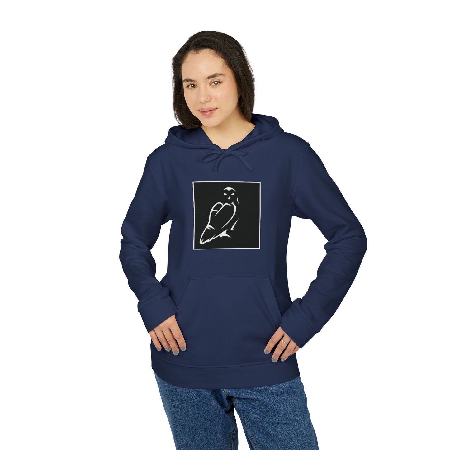 Cozy Adidas Okpik Nest Unisex Fleece Hoodie, Casual Wear, Street Style, Gift for Him/Her, Perfect for Relaxing and Everyday Wear