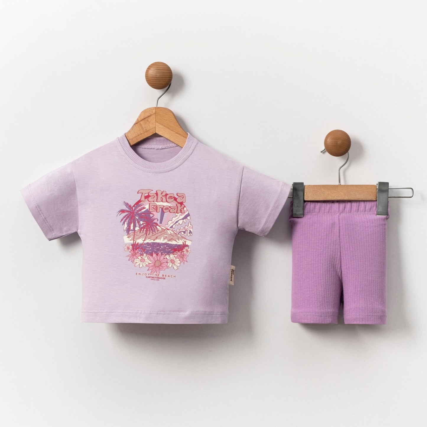 The Beach Bliss Girls Casual Set-3
