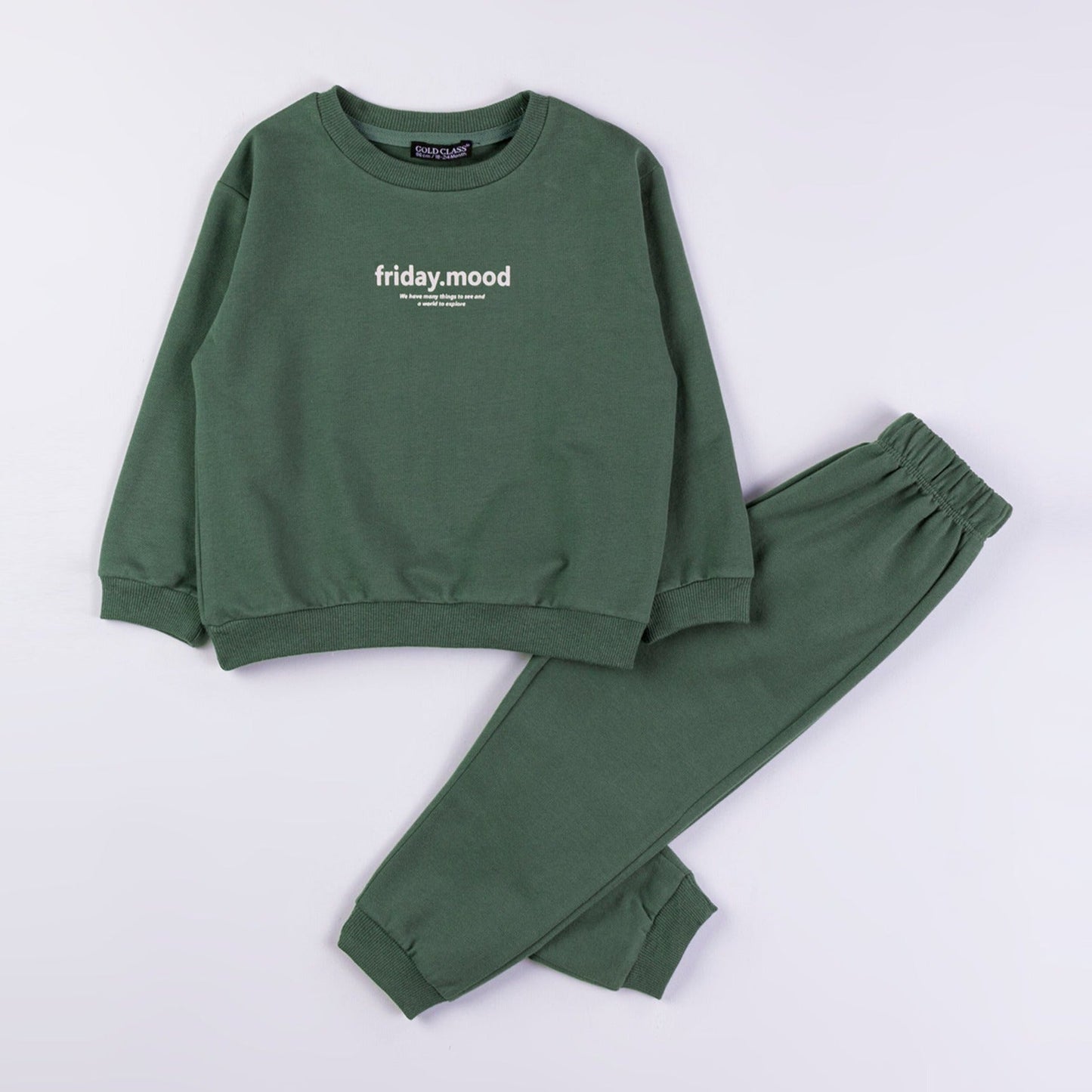 Friday Mood Unisex Casual Joggers Set-1