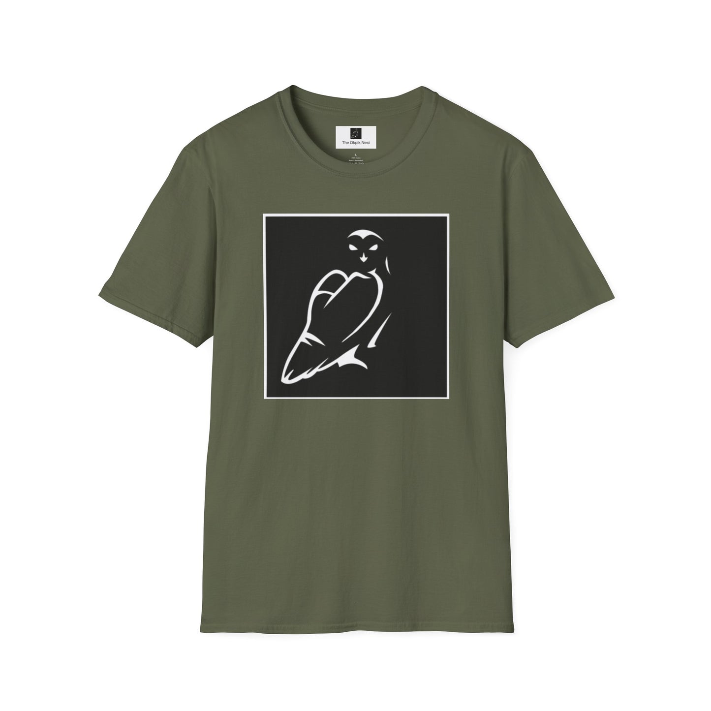 The Okpik Nest Unisex Softstyle T-Shirt - Minimalist Design, Casual Wear, Everyday Fashion