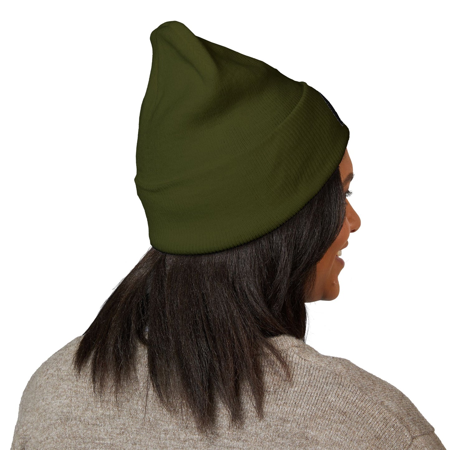 Stylish Embroidered Beanie - Perfect for Winter, Casual Outings, or Holiday Gifting, Unisex Warm Hat, Cuffed Knit Cap, Winter Accessory
