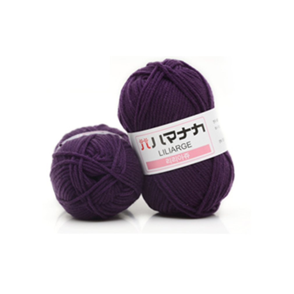 31 Beautiful Colorful Soft Baby Warm Milk Cotton Yarn Fiber Velvet Yarn Hand Knitting Wool Crochet Yarn DIY Sweater