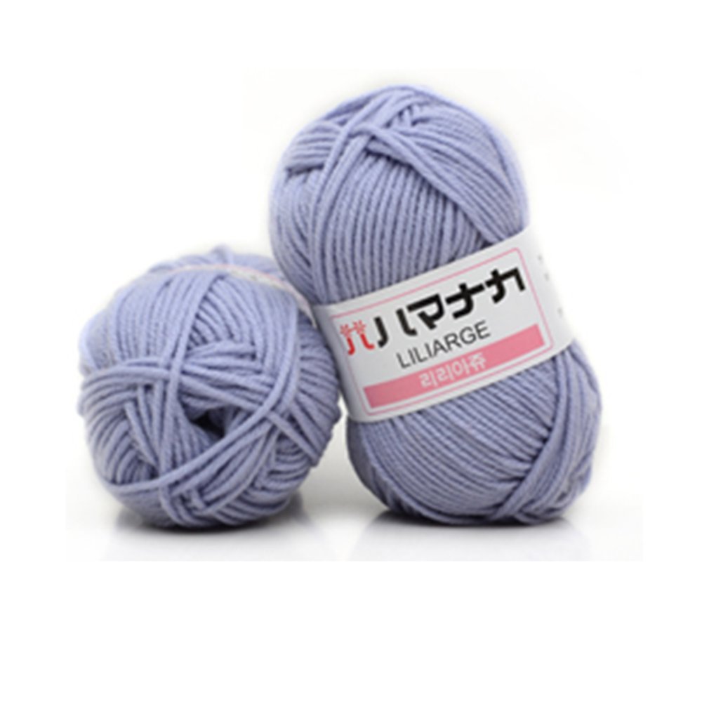 31 Beautiful Colorful Soft Baby Warm Milk Cotton Yarn Fiber Velvet Yarn Hand Knitting Wool Crochet Yarn DIY Sweater