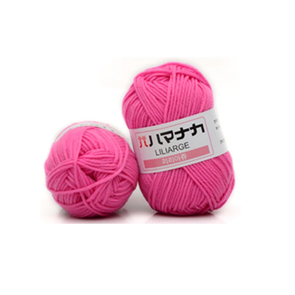 31 Beautiful Colorful Soft Baby Warm Milk Cotton Yarn Fiber Velvet Yarn Hand Knitting Wool Crochet Yarn DIY Sweater