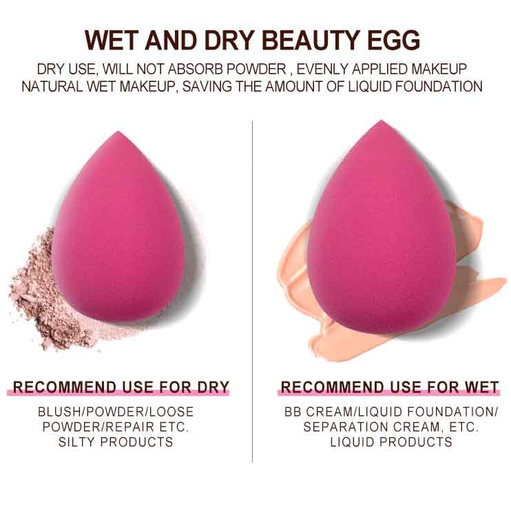 Large Professional Makeup Sponge for Smooth and Even Application of Foundation, Cream, and Concealer - Essential Beauty Tool for Flawless Results