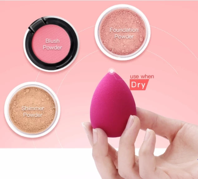 Large Professional Makeup Sponge for Smooth and Even Application of Foundation, Cream, and Concealer - Essential Beauty Tool for Flawless Results