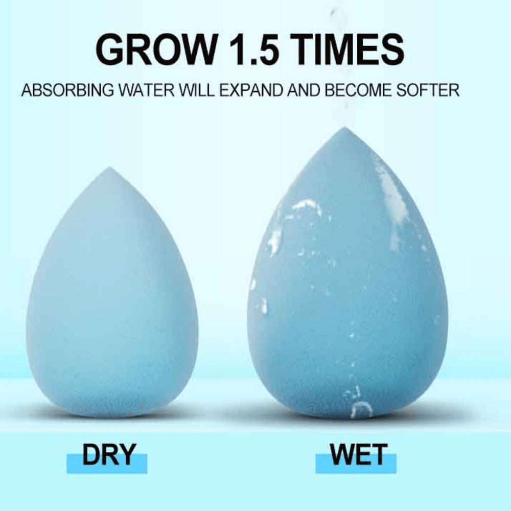Large Professional Makeup Sponge for Smooth and Even Application of Foundation, Cream, and Concealer - Essential Beauty Tool for Flawless Results