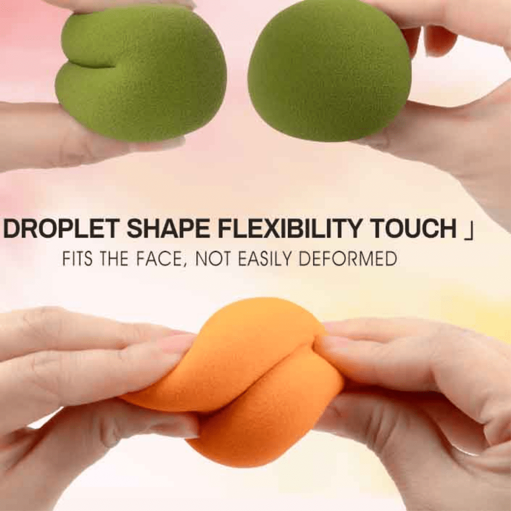 Large Professional Makeup Sponge for Smooth and Even Application of Foundation, Cream, and Concealer - Essential Beauty Tool for Flawless Results