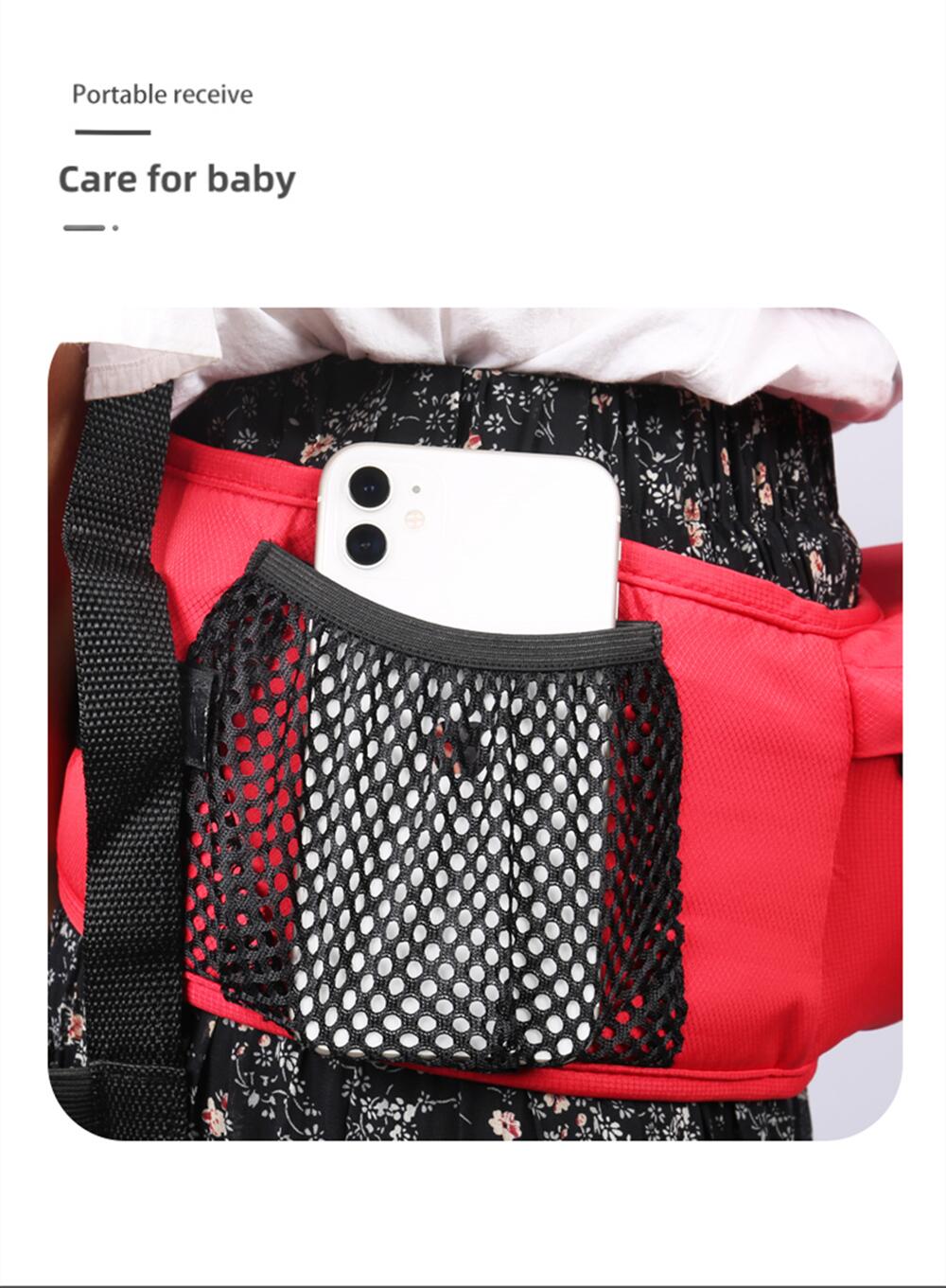 Ergonomic Hipseat Carrier - Portable Backpack for Babywearing, Perfect for Halloween, Thanksgiving, and Christmas Gifts