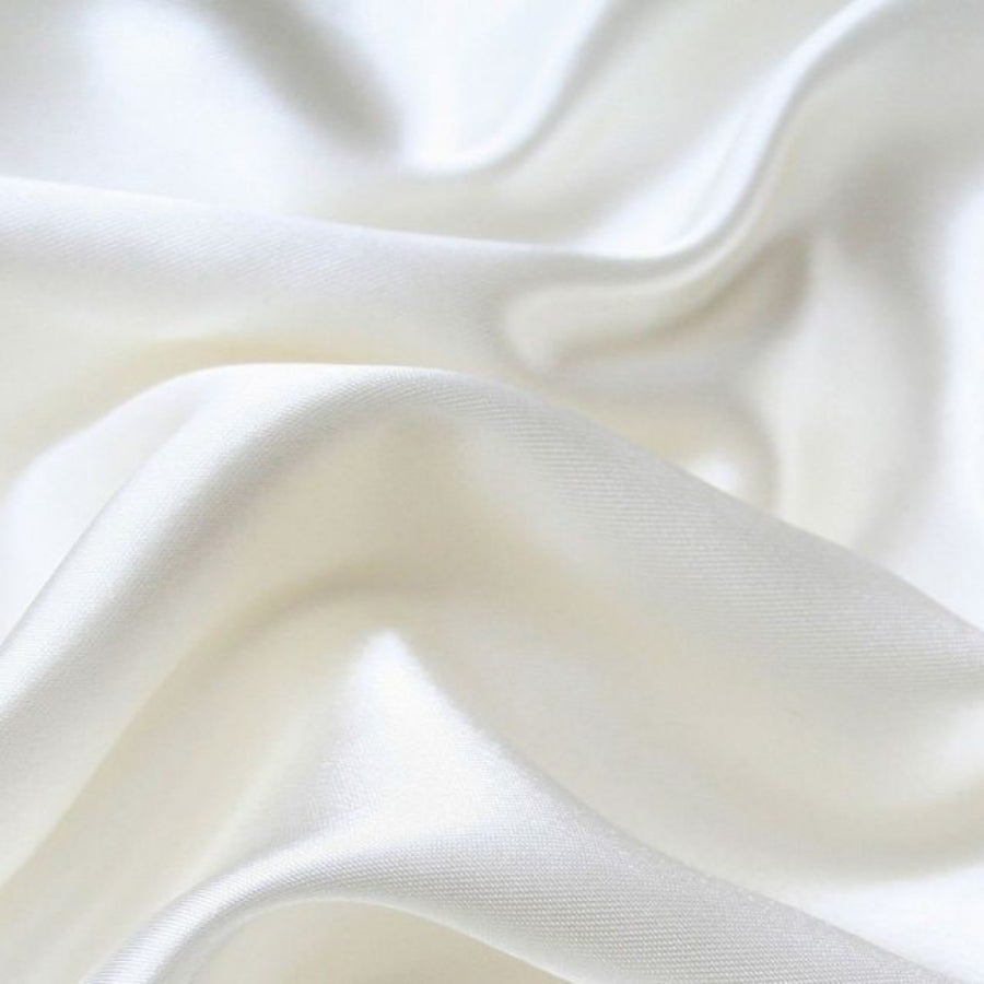 Silk Pillowcase with Envelope Closure - Queen - Lightest Ivory-4