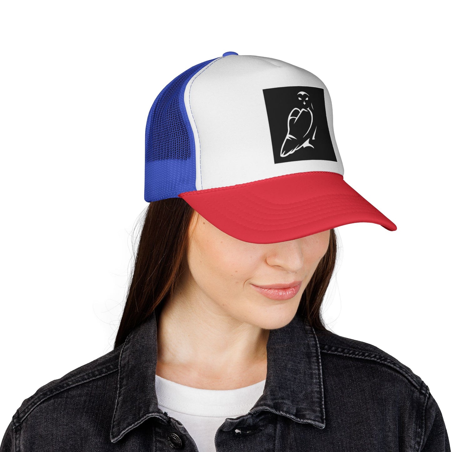 Trendy Graphic Trucker Cap, Vintage Hat, Casual Headwear, Stylish Outdoor Accessory, Unisex Gift Idea