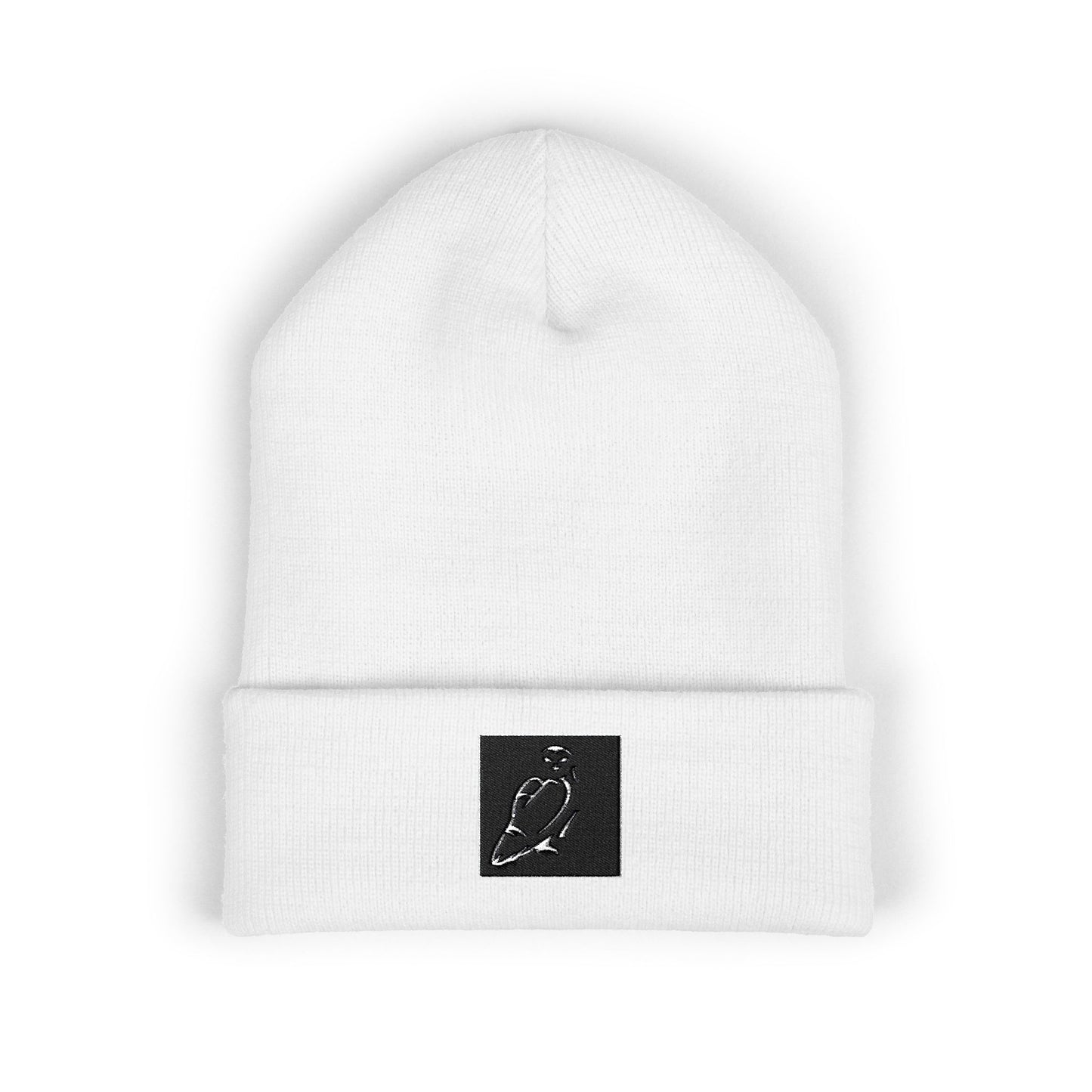 Stylish Embroidered Beanie - Perfect for Winter, Casual Outings, or Holiday Gifting, Unisex Warm Hat, Cuffed Knit Cap, Winter Accessory