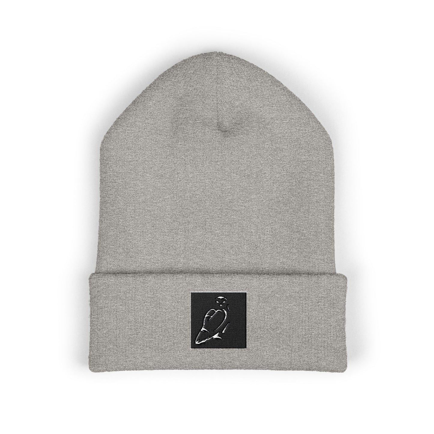 Stylish Embroidered Beanie - Perfect for Winter, Casual Outings, or Holiday Gifting, Unisex Warm Hat, Cuffed Knit Cap, Winter Accessory