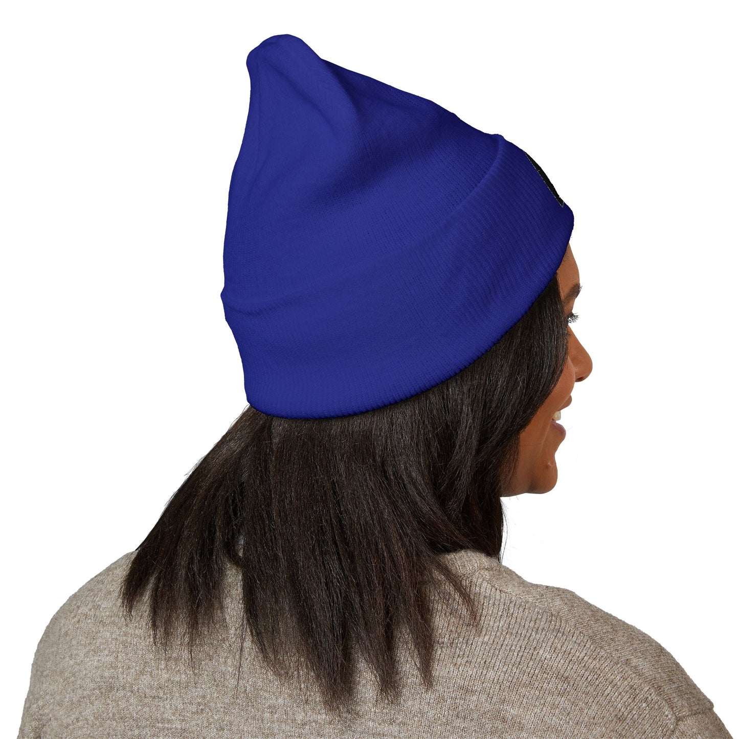 Stylish Embroidered Beanie - Perfect for Winter, Casual Outings, or Holiday Gifting, Unisex Warm Hat, Cuffed Knit Cap, Winter Accessory