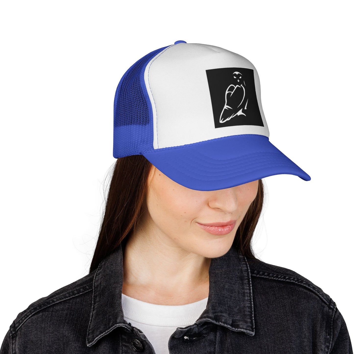 Trendy Graphic Trucker Cap, Vintage Hat, Casual Headwear, Stylish Outdoor Accessory, Unisex Gift Idea