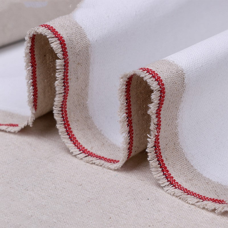 Linen blended coated canvas