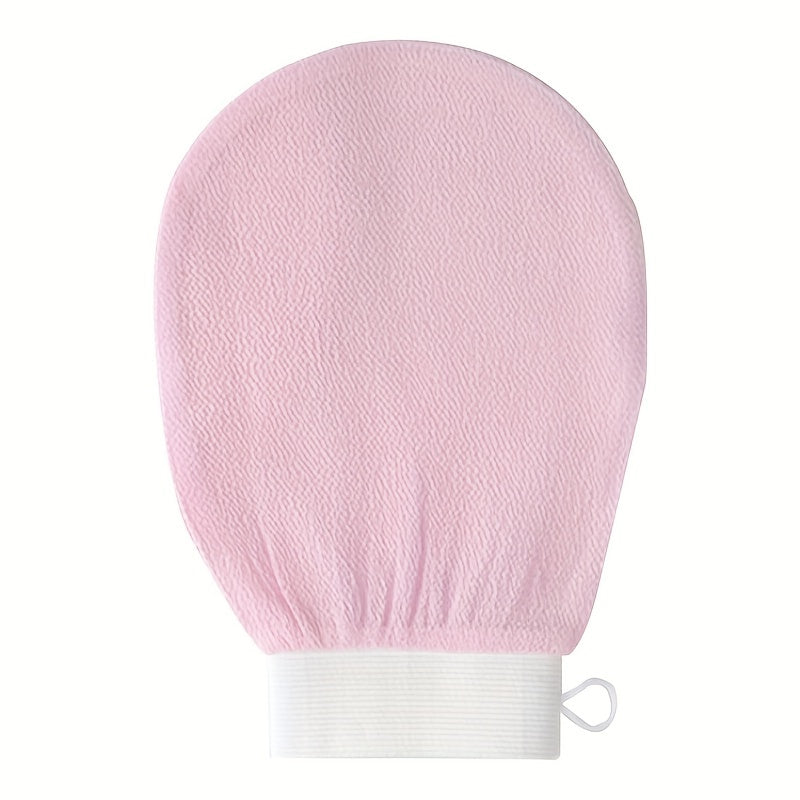 Deep Exfoliating Mitt - 100% Viscose Fiber Body Scrubber for Gentle Skin Exfoliation, Removing Dead Skin Cells and Dirt, Softening Rough Patches, and Revealing Smoother Skin Tone