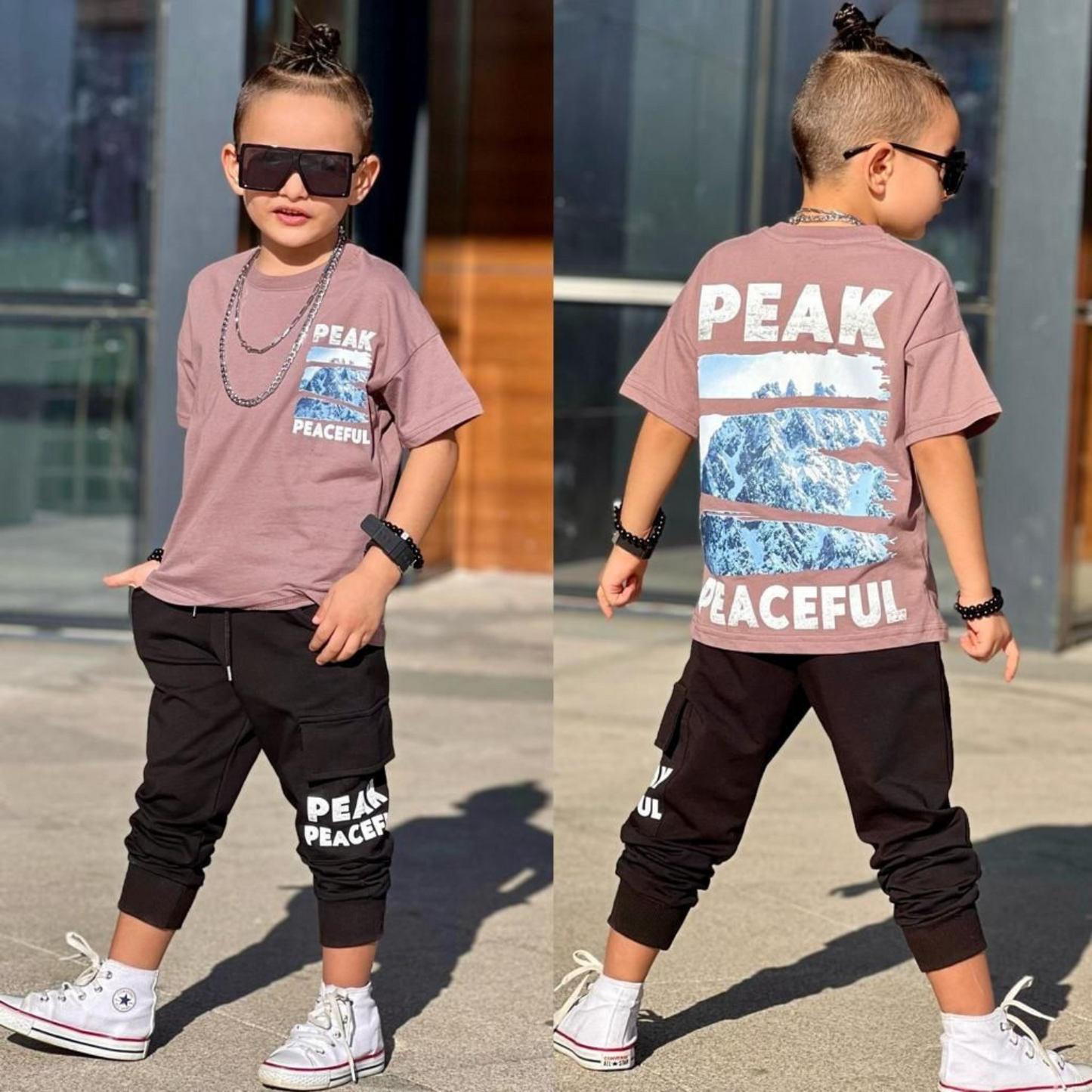 The Peak Boys Joggers Set-3