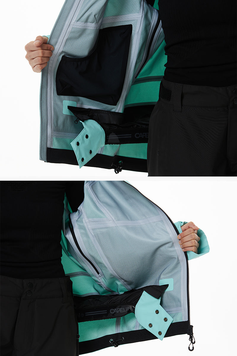 Alpha Unisex 3L Shell Snowboard Jacket