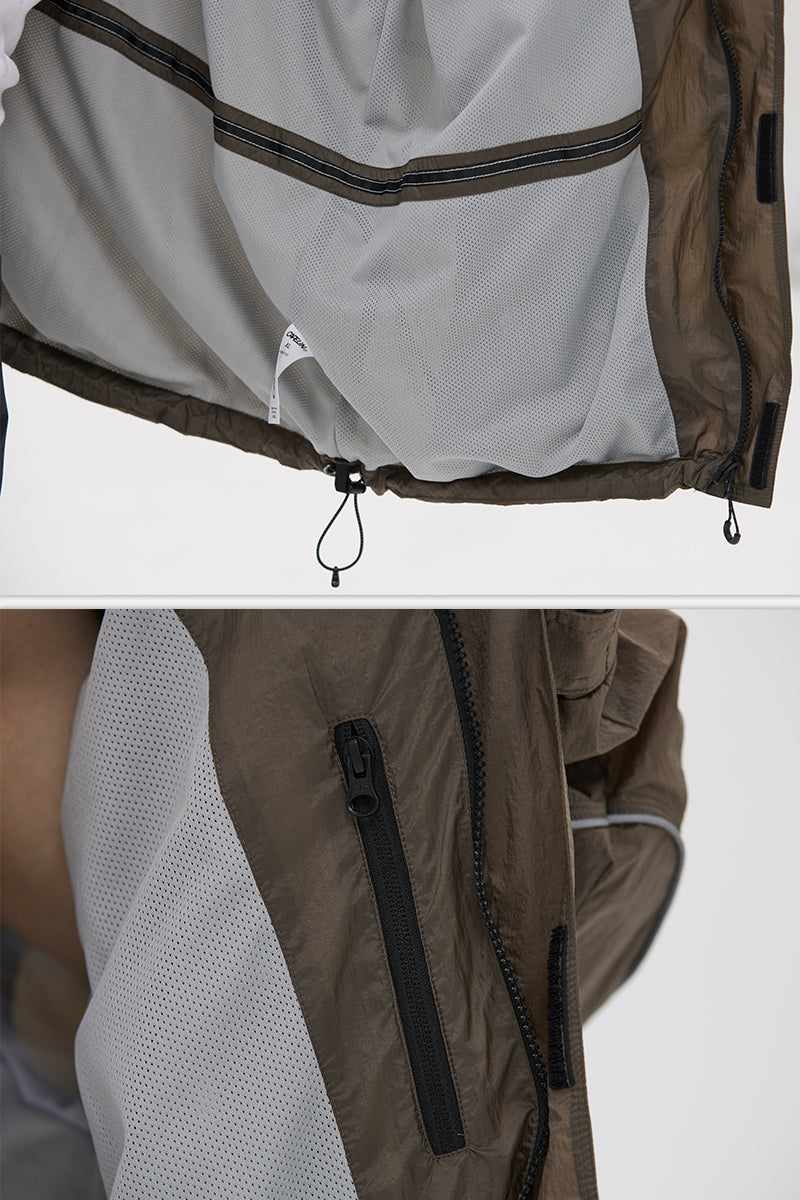 Stone Unisex Water Repellent Outdoor Jacket