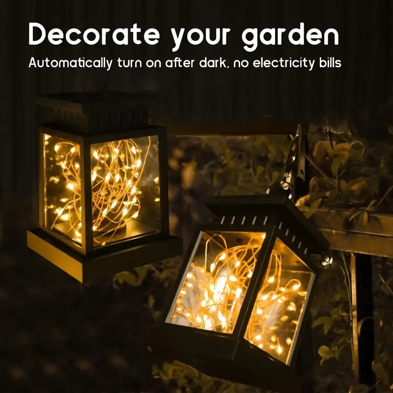 Enhance Your Outdoor Space with 1pc Solar Yard Decorations | Waterproof Solar Christmas Lights-4