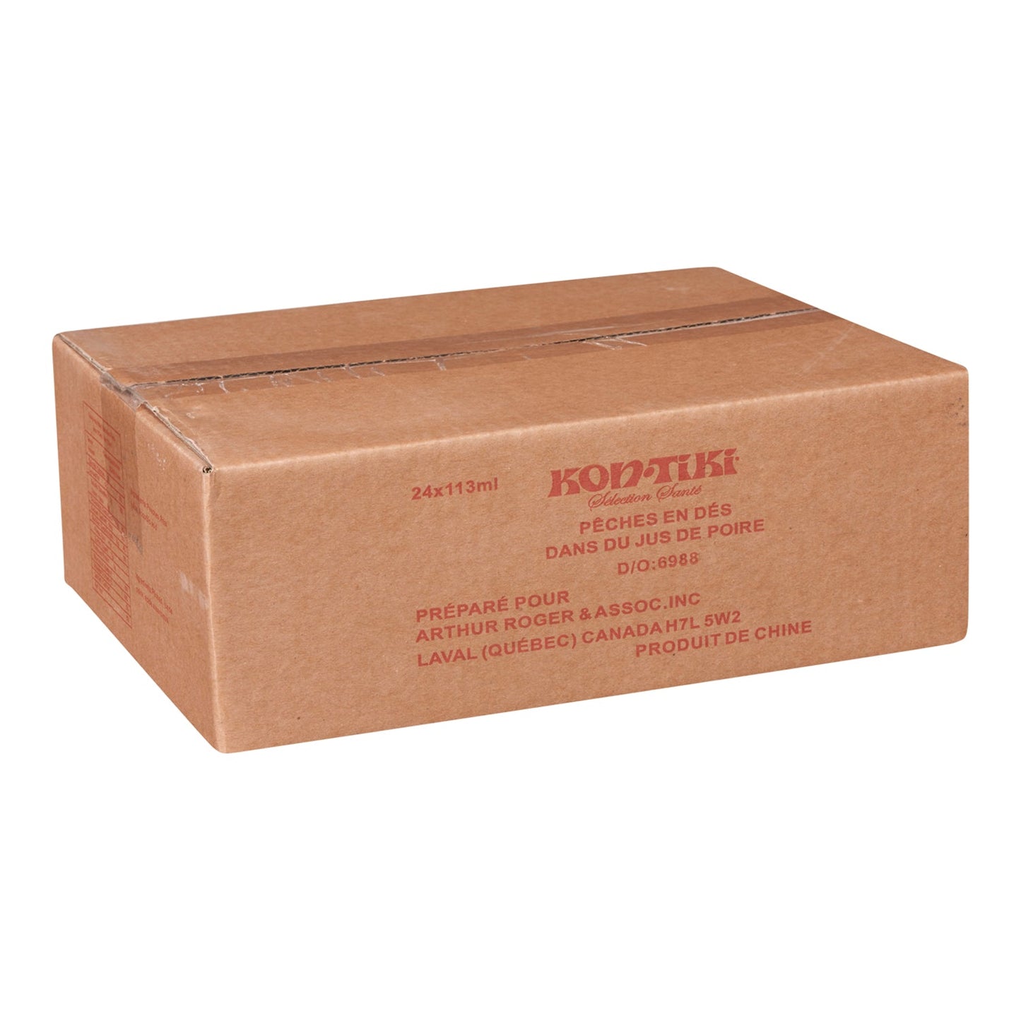 Fruit Cup Peach Diced In Juice - 24 x 113 mL - Kontiki - Restaurant and Foodservice Ingredients - Canadian Distribution-2