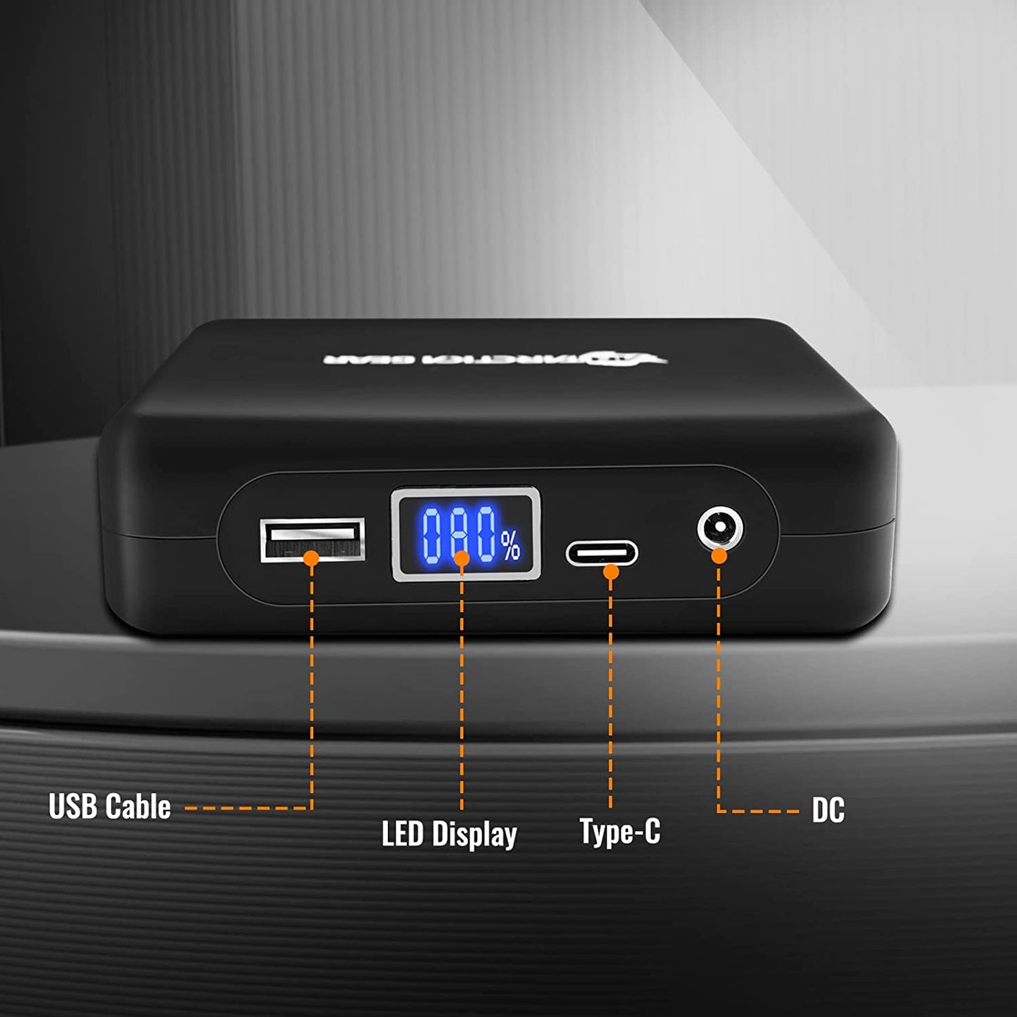 ANTARCTICA GEAR Portable Battery Power Bank 12V 16000mAh for Heated Jackets-4