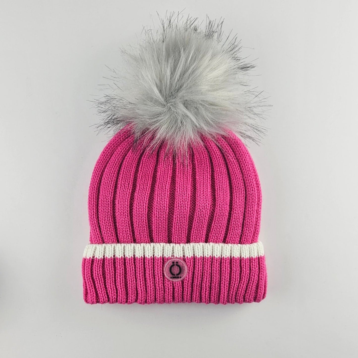 Fushia Stripe Tuque-8
