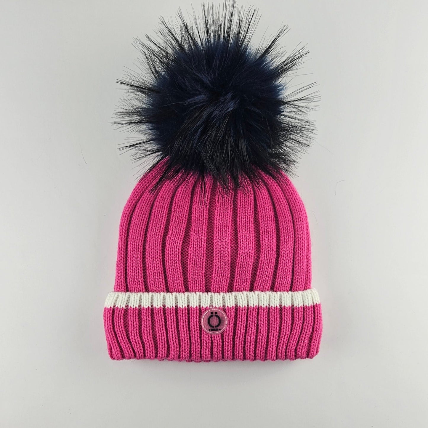 Fushia Stripe Tuque-7