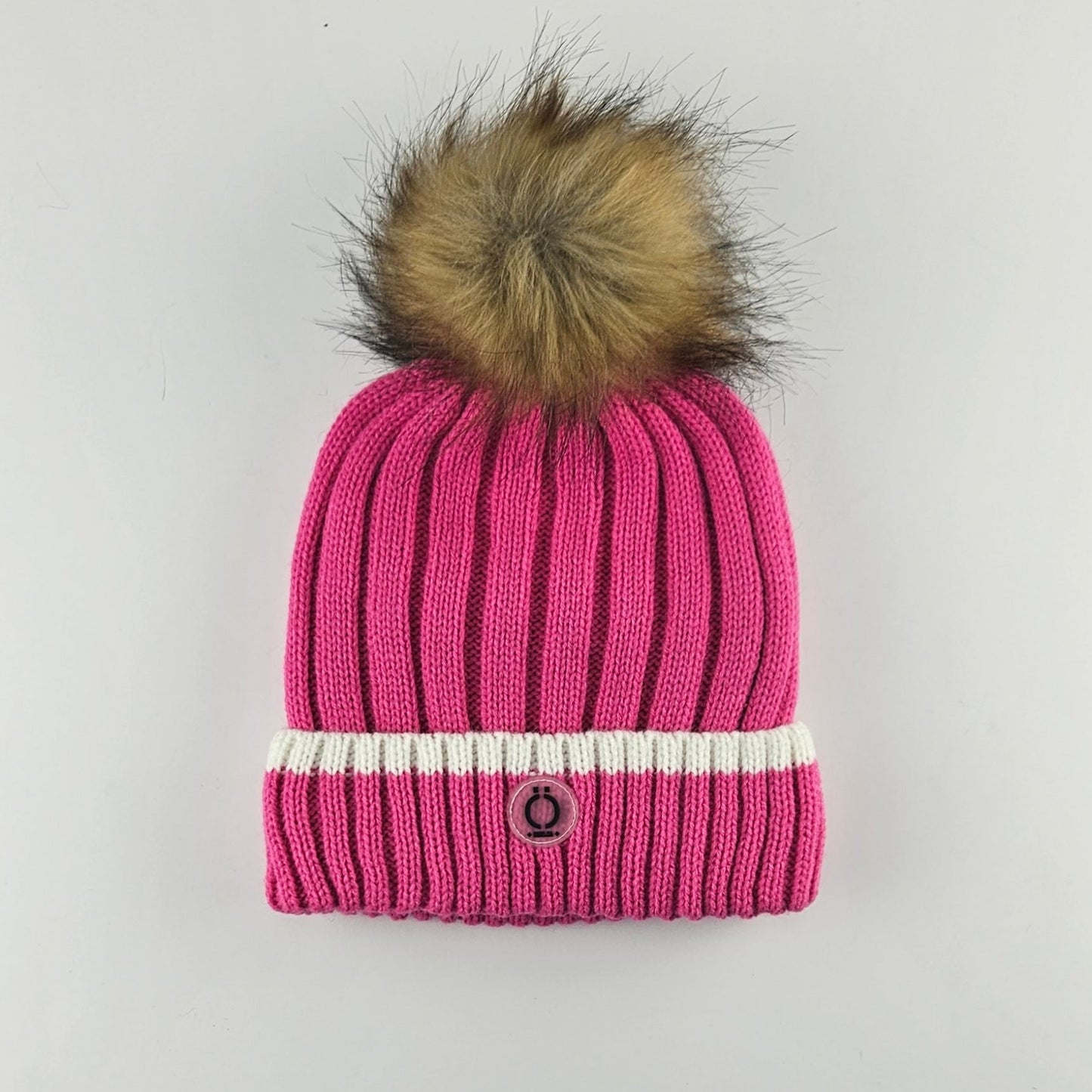 Fushia Stripe Tuque-9