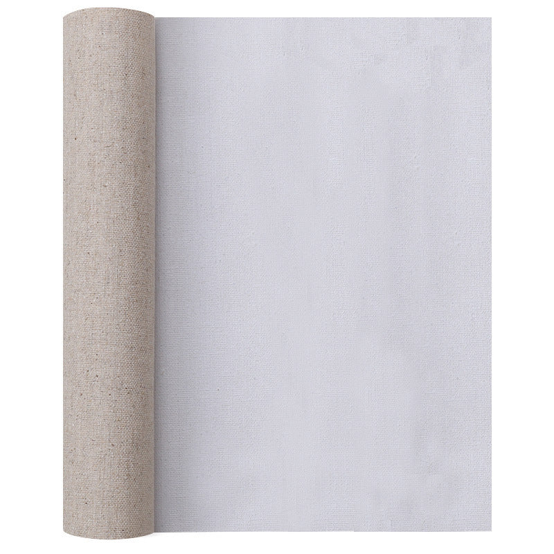Linen blended coated canvas